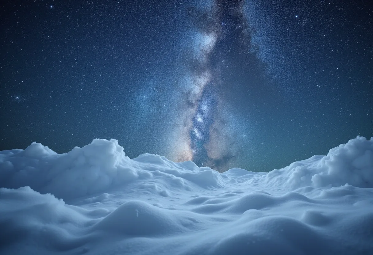 First stellar stream beyond the Milky Way could reveal dark matter