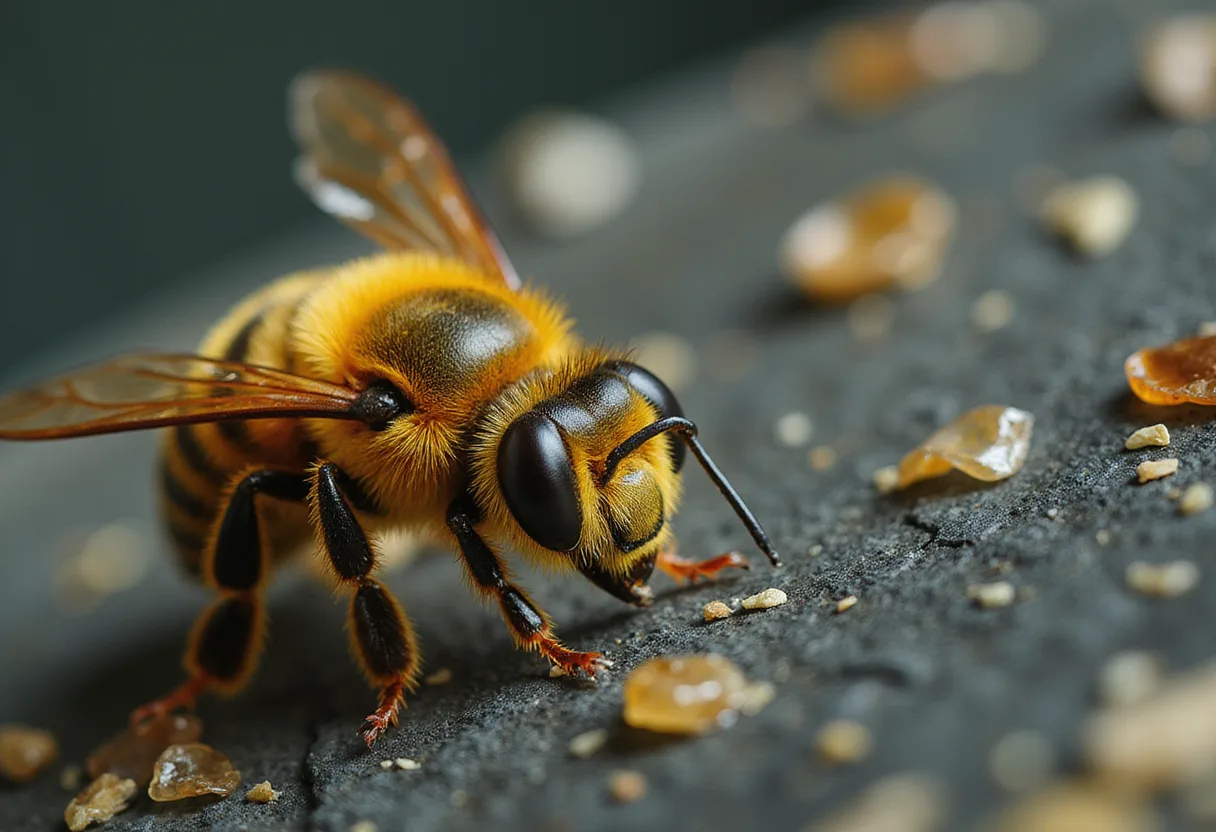 Honeybee silk could power smarter wound dressings