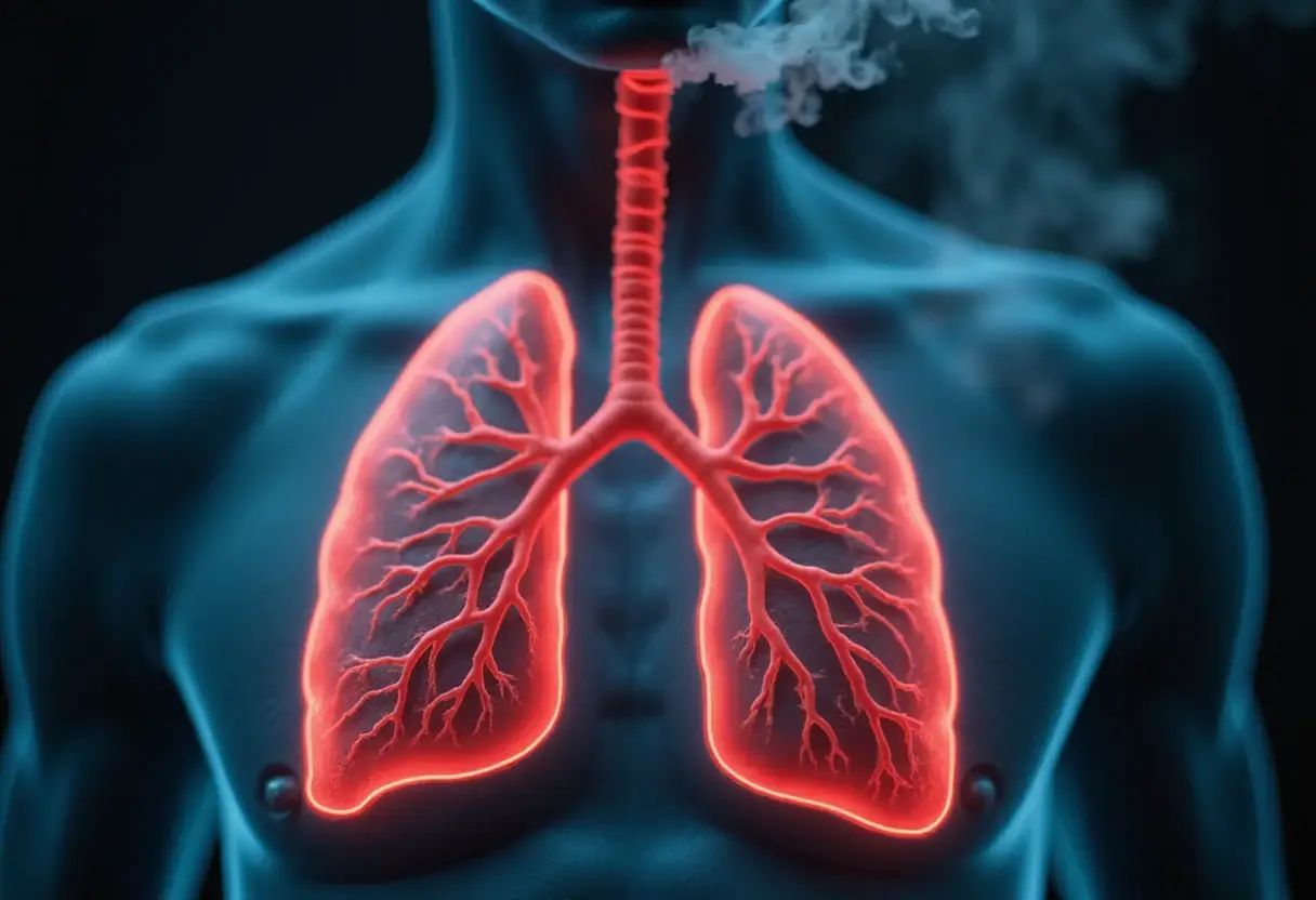 Even brief e-cigarette use can cause lasting lung damage and weaken defenses against respiratory viruses, study suggests