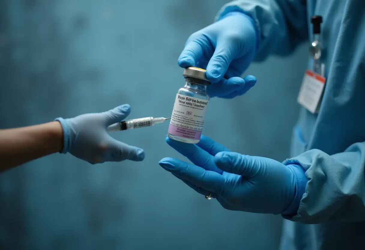 Gut microbes help set the body's inflammatory response to vaccination