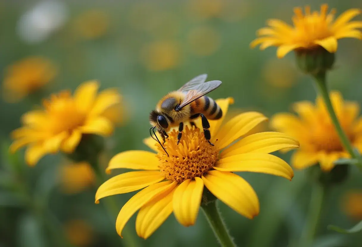 Bees struggle to smell flowers when air pollutants combine