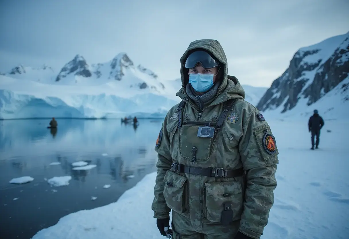 Forces deep inside Earth helped Antarctica freeze before the Arctic