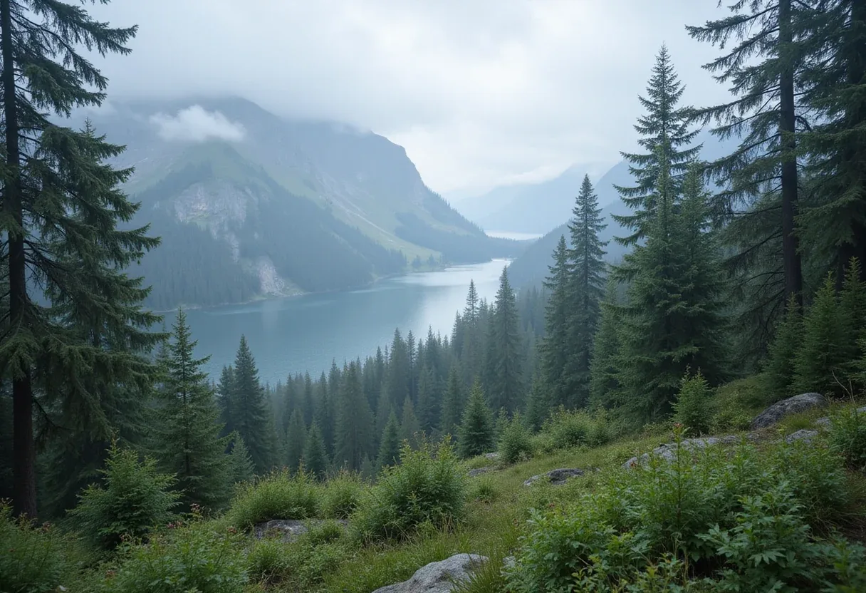 Even high-altitude forests in Switzerland are now weakened by frequent droughts, making natural hazards more dangerous