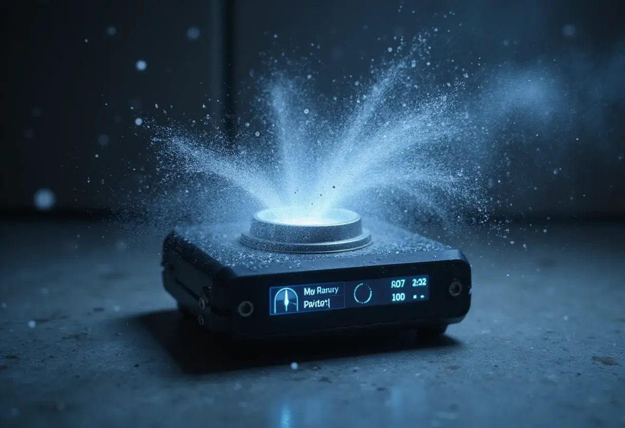 Quantum device simulates matter popping into existence